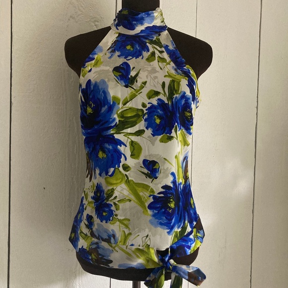 Cache Silk Halter Top Size XS - Picture 1 of 16